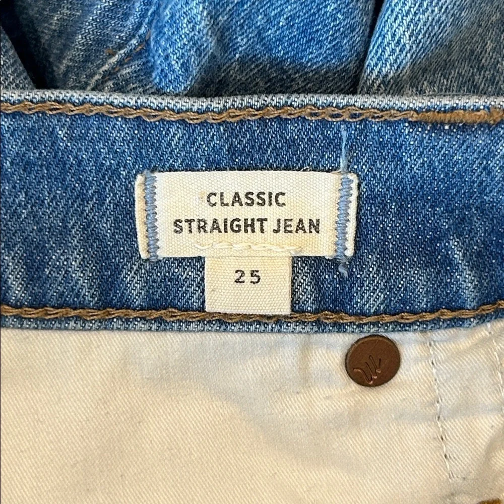 Madewell classic straight